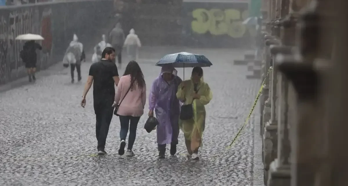 Alerta por lluvias torrenciales