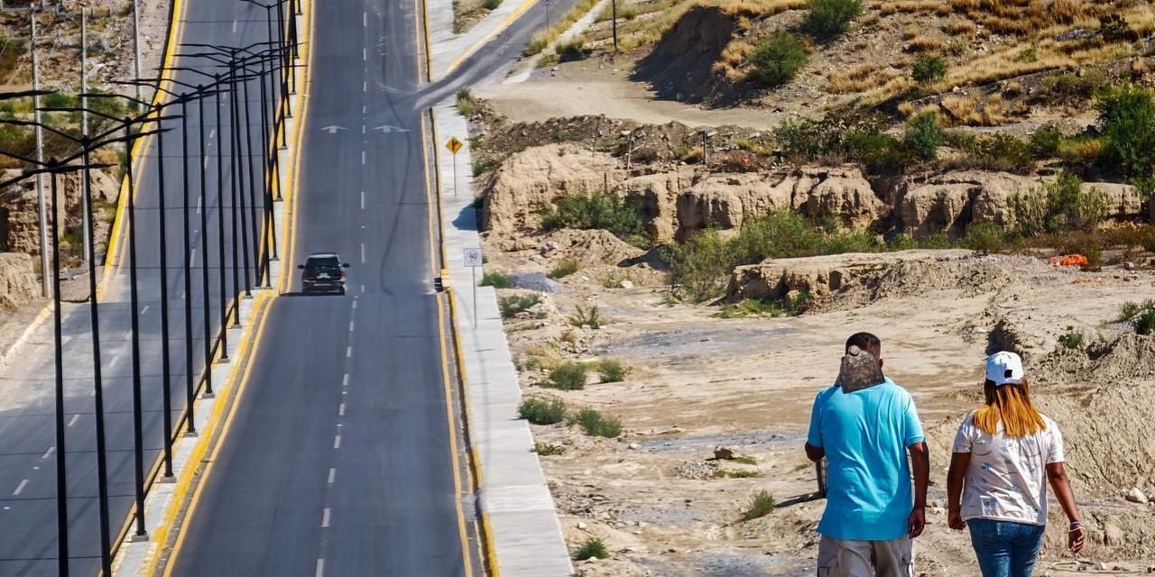 Camino del Real mejora movilidad en el poniente de Ramos Arizpe