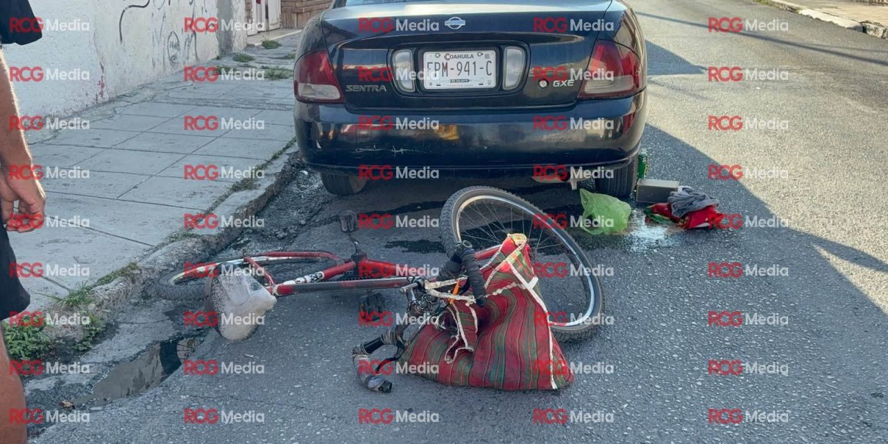 Atropellan a un adulto mayor en el centro de Saltillo