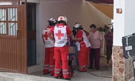 Adulto mayor resulta poli contundido tras caer su vehículo en una cochera en Parras