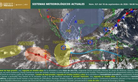 Se esperan lluvias, descargas eléctricas y rachas de viento para este viernes en Coahuila