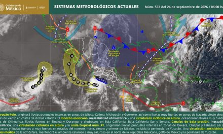 Se prevén lluvias, descargas eléctricas y rachas de viento en Coahuila para hoy