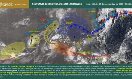 Viernes con pronóstico de lluvia y descargas eléctricas para Coahuila
