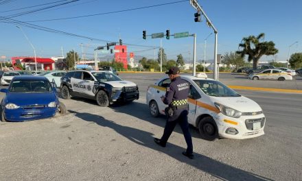 Amanece Saltillo con accidente en el Centro Metropolitano