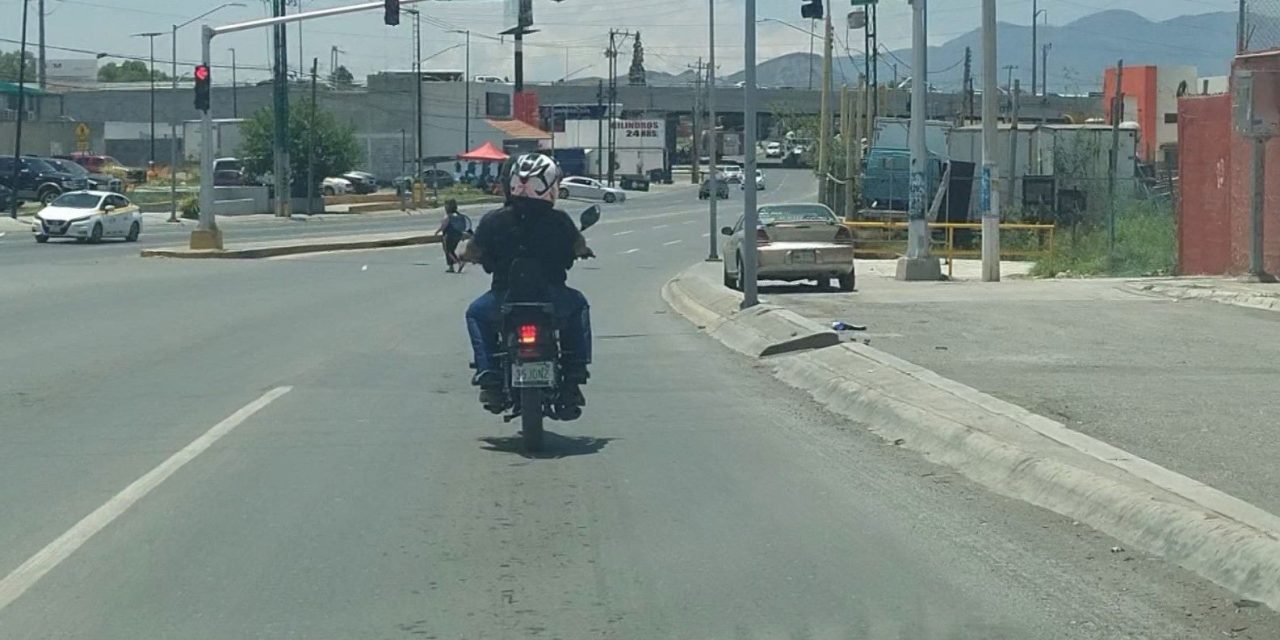 El uso de motocicletas tiene que ser con responsabilidad