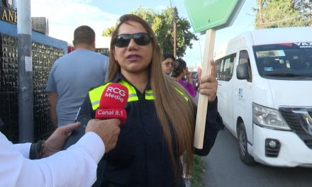 Encabeza Zulema Banda el operativo vial del regreso a clases en Saltillo