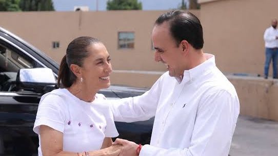 La presidenta siempre será bienvenida a Coahuila: Manolo Jiménez Salinas
