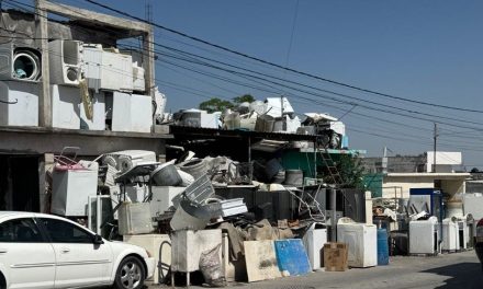 Saltillo: Aparece ‘cementerio’ de lavadoras sobre la colonia Nueva Tlaxcala