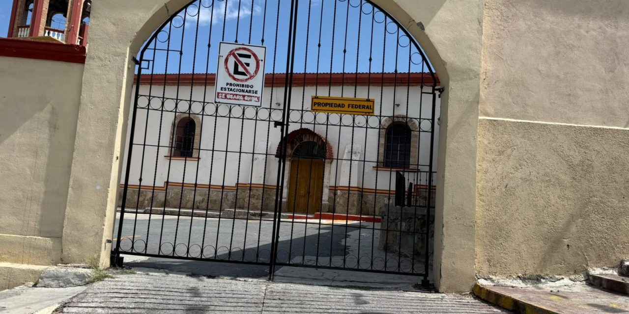 Iglesia del Ojo de Agua se encuentra cerrada