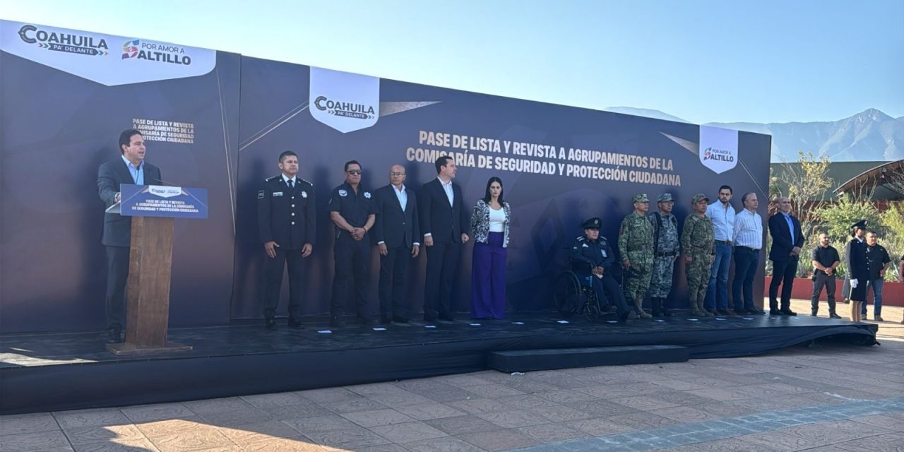 Alcalde realiza pase de lista en Saltillo