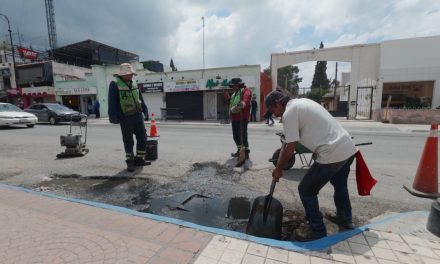 Rehabilita Javier Díaz vialidades en Zona Centro y Lomas de Lourdes