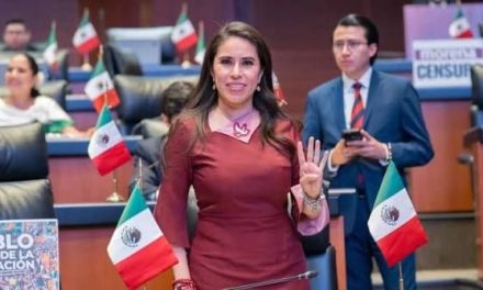 Simey Olvera deja la Mesa Directiva del Senado tras polémica con imitadora de Claudia Sheinbaum
