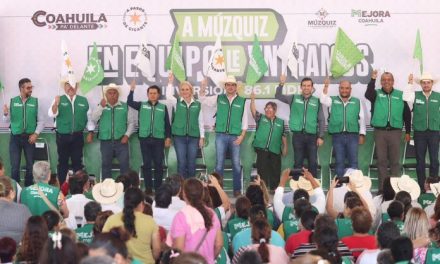 Programa ‘En Equipo le Entramos’ llega a Múzquiz
