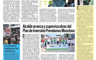 Portada RCG Centro [12 de octubre de 2026] Fortalece Coahuila la atención a la salud mental en todo el estado; alcalde arranca y supervisa obras del Plan de Inversión Prendamos Monclova y más…