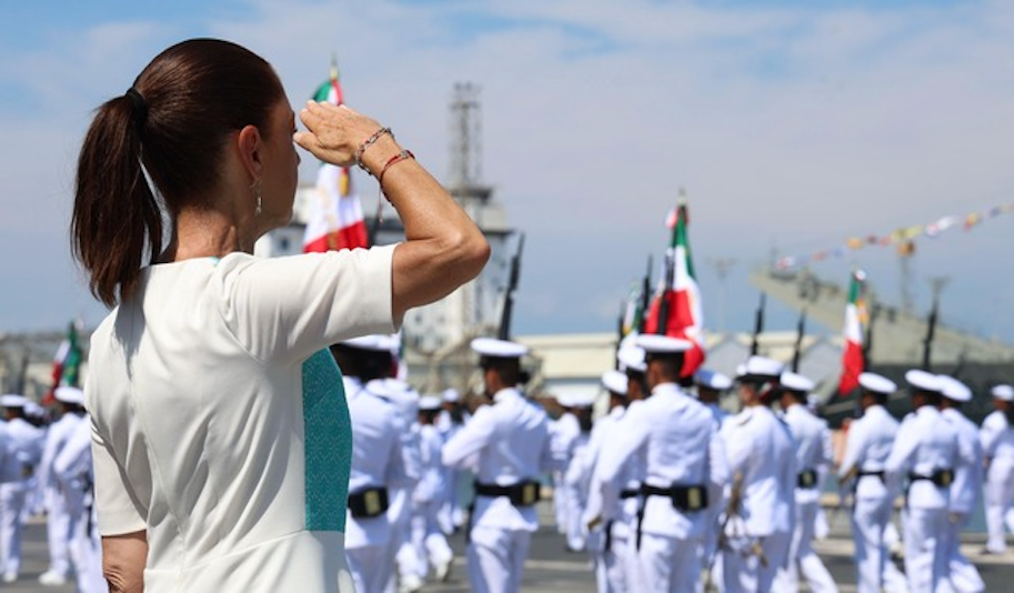 Presidenta conmemora el 205 aniversario de la Armada de México