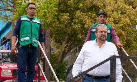 Supervisa Tomás Gutiérrez limpieza de canales para prevenir afectaciones por lluvias*