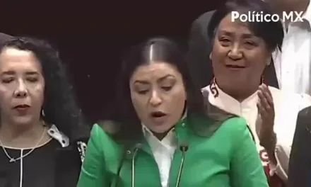 Diputada de Morena confunde arenga en San Lázaro y bancada responde a favor del huachicol fiscal