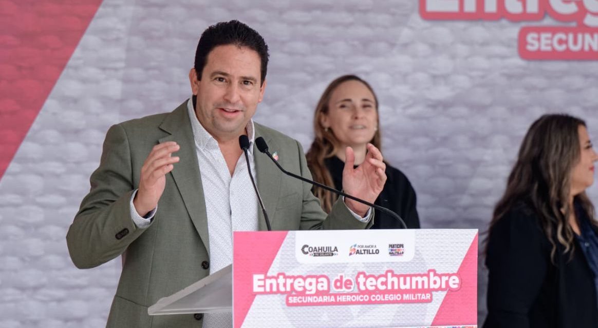 Con Manolo Jiménez invertiremos 169 MDP en techumbres: Javier Díaz