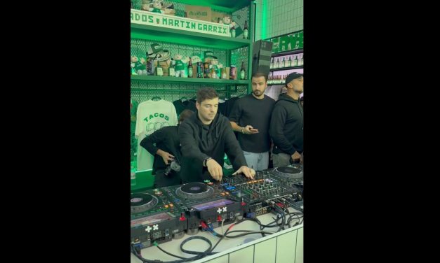 Martin Garrix sorprende con un concierto gratuito en taquería de la CDMX