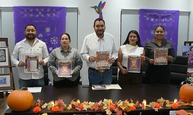 Monclova anuncia actividades del festival Flores y Calaveras