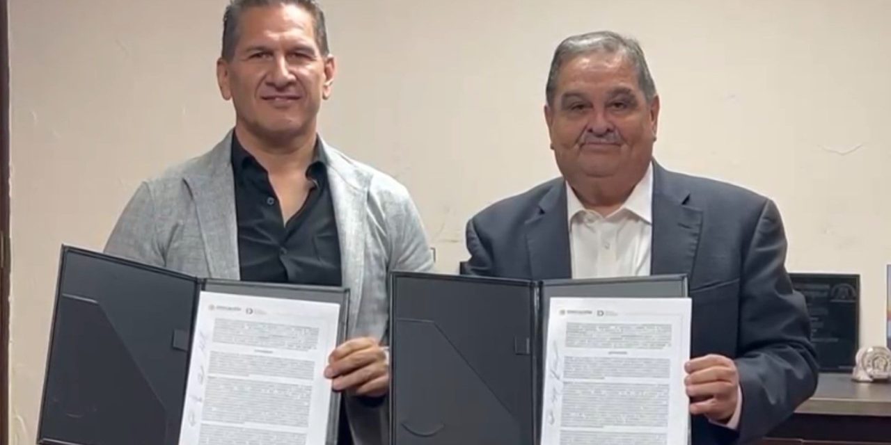 Signan convenio CETIS 48 y KUGAMI